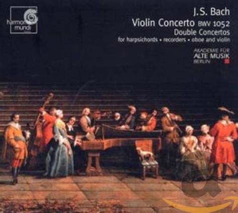 Concerto Pour Violon Bwv 1052 Doubles Concertos Pour Clavecins Bwm