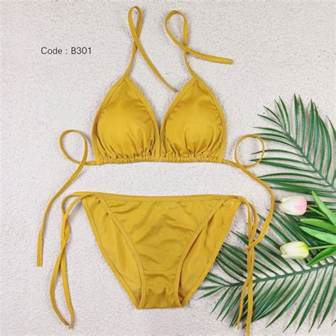 Jual Avisa Bikini Set Tali Two Piece Bikini Sexy Bikini Tali Samping Bikini Segitiga