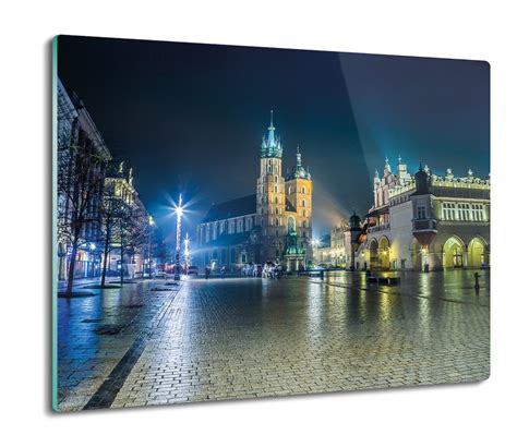 Os Ona Do P Yty Indukcyjnej Miasto Rynek Noc X Artprintcave