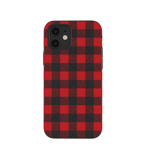 Black Flannel Iphone 12 Iphone 12 Pro Case Pela Case