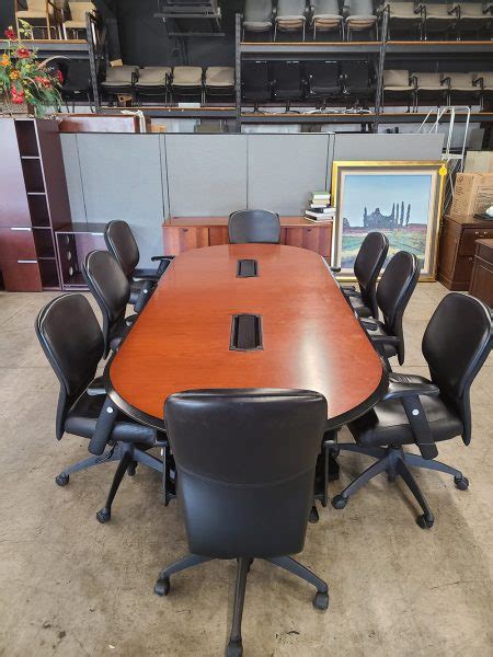 Oval Conference Table | Used Office Furniture | Shreveport LA