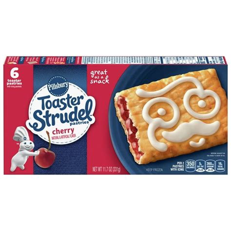 Pillsbury Toaster Strudel Cherry Toaster Pastries 6 Ct 11 7 Oz