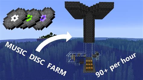 Automatic Music Disc Farm Tutorial Minecraft 118 Youtube