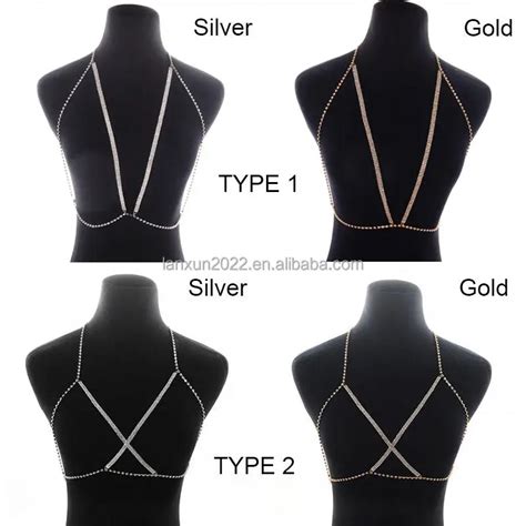 New Arrivals Crystal Sexy Bra Chest Chain Shinning Rhinestone Beach Bikini Belly Chain Women