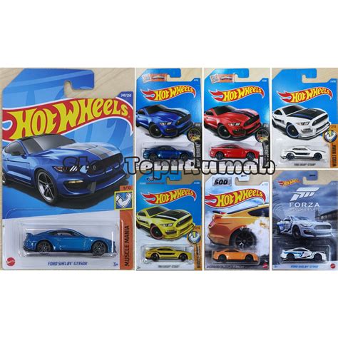 Hot Wheels Ford Shelby Gt R Hw Gt Muscle Mania Factory H P Forza Motorsport Shopee