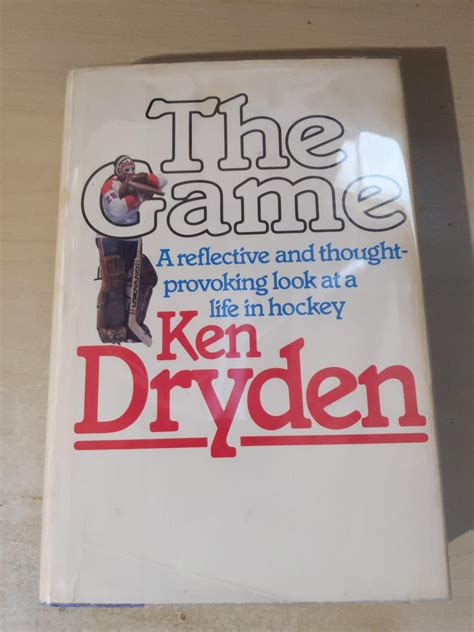 The Game By Ken Dryden