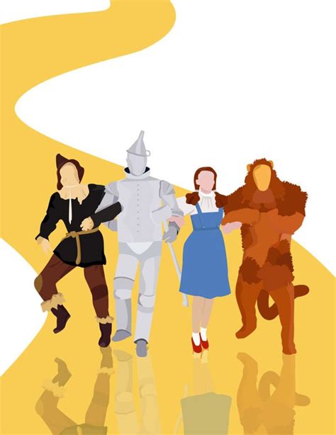 The Wizard Of Oz Inspired Print Digital Wizard Of Oz Illustration