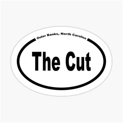 The Cut Logo Sticker For Sale By Hailstonestixer Redbubble