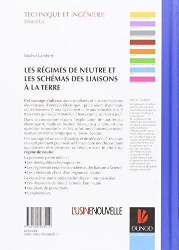 Les régimes de neutre et les schémas des liaisons à la terre Michel