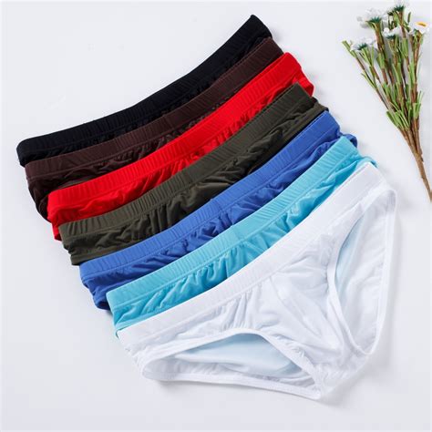Mens Sexy Bulge Pouch Breathable Lingerie Underwear Briefs Underpants Knickers Shopee Malaysia
