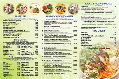 Banh Mi House Restaurant In Staten Island Menus Photos