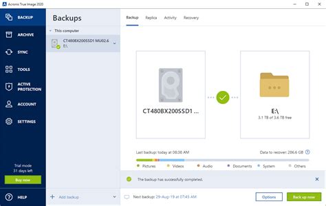 A Look At The Backup Software Acronis True Image Ghacks Tech News