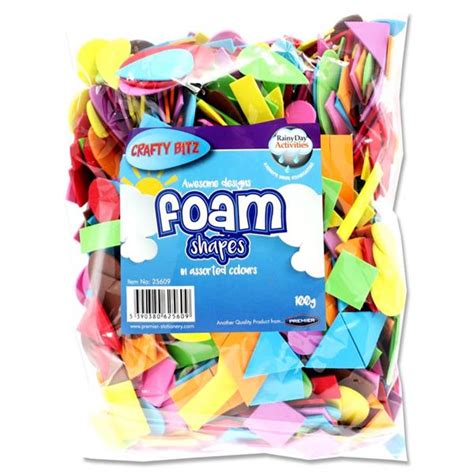 Foam Shapes 100g | Well Red