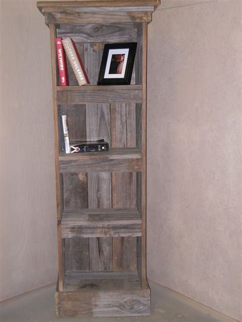 Reclaimed Bookcase Bookcase Reclaimed Wood by SouthernBarnDesigns