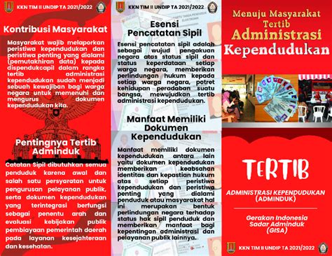 Makin Penting Mahasiswa Kkn Tim Ii Undip 2022 Ajak Masyarakat Tertib