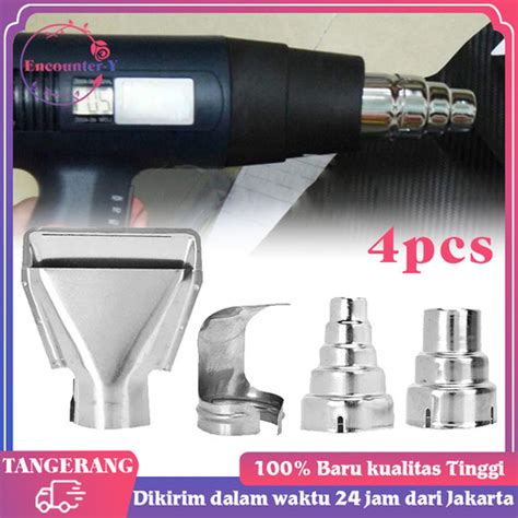 Jual Hot Air Heat Gun Blower Nozzle Pcs Heat Gun Nozzles Stainless Steel Pcs Kota