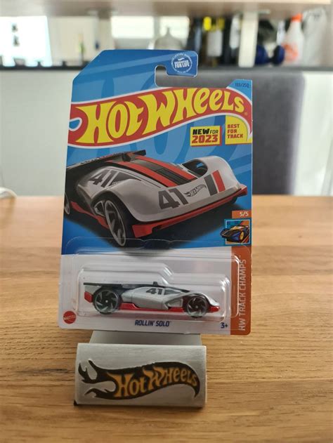 Hot Wheels HW Track Champs 2023 Rollin Solo 5 5 Long Card