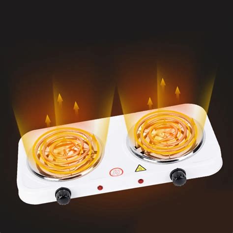 Hot Selling Safety Electric Cooking Portable Electric Dual Burner Hot