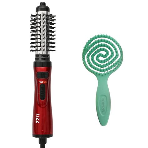 Escova Rotativa Em Red Hot Lizz Escova Pirulito Dompel Lizz Professional Escova De