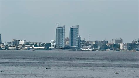 A View Of Kinshasa From Brazzaville La Corniche Youtube