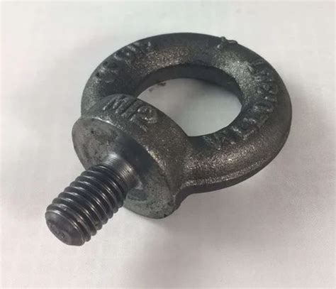 Full Thread Mild Steel Forged Eye Bolt With Collar For Industrial