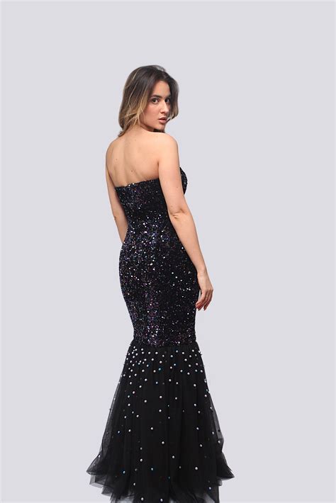 ВЕЧЕРНЕЕ ПЛАТЬЕ С ПАЙЕТКАМИ И ЖЕМЧУГОМ - Tiara Dress