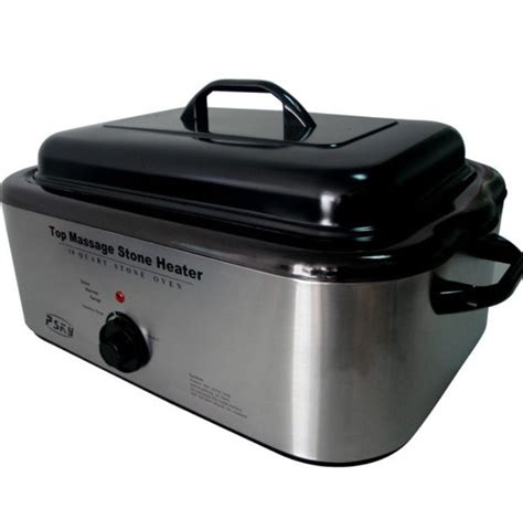 Health And Decompression Massage Stone Ka Q Large Capacity Hot Stone Warmer For Spas Massage