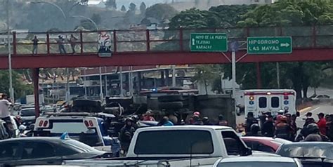 Reportan Accidente En La Autopista Valle Coche Este Mar Noticias