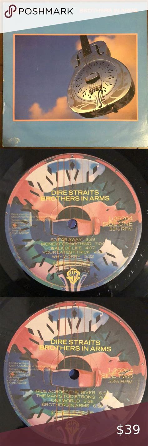 Dire Straits Brothers In Arms Vinyl Album '85 | Brothers in arms, Vinyl ...