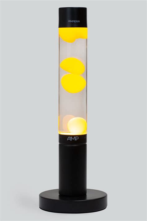 Купить Лава лампа Amperia Slim Оранжевая/Синяя (39 см) в MotionLamps.ru