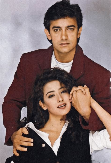 Aamir Khan & Manisha Koirala : r/ClassicDesiCelebs