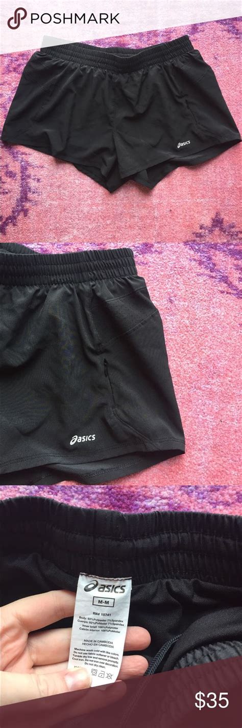 Stylish Women's Asics Running Shorts - Size Medium