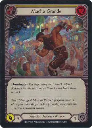 Flesh And Blood Trading Card Game Everfest Single Card Common Macho