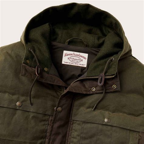 Down Cruiser Parka By Filson Otter Green Green