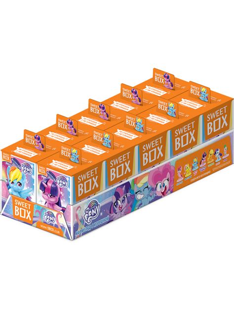 Конфитрейд СВИТБОКС MY LITTLE PONY ЧИБИ Мармелад с игрушкой в коробочке ...