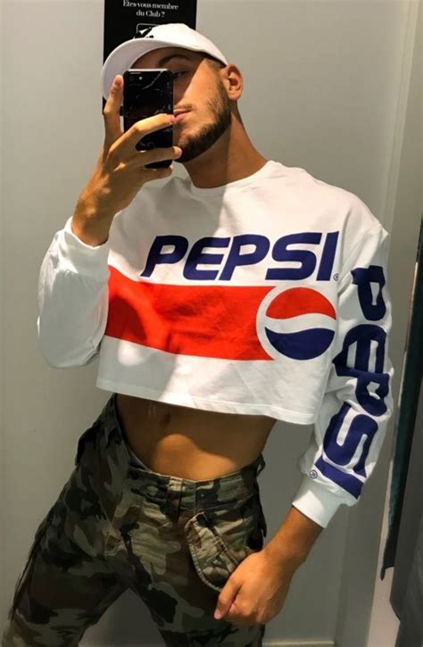 Male Crop Top Crop Top Men Mens Crop Top Gay Outfit