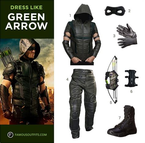 Green Arrow Costume For Kids