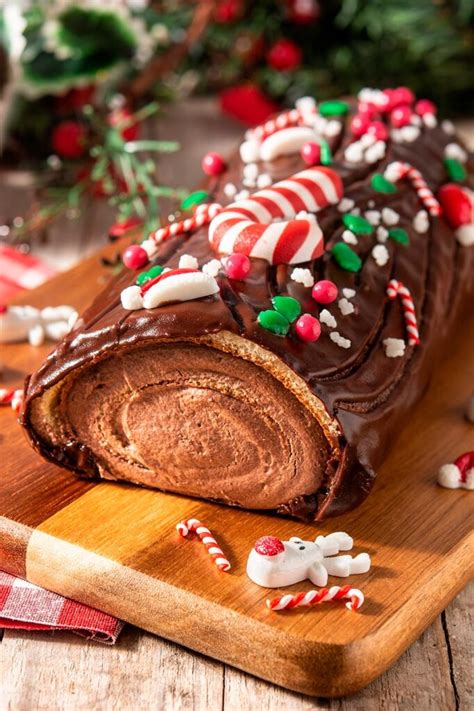 El Postre Perfecto Para Tu Cena De Navidad Tronco De Chocolate