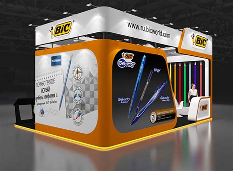 "Bic" Российский канцелярский форум 2020 on Behance