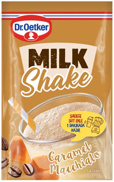 Milkshake Caramel Macchiato Dr Oetker Sanal Mağaza