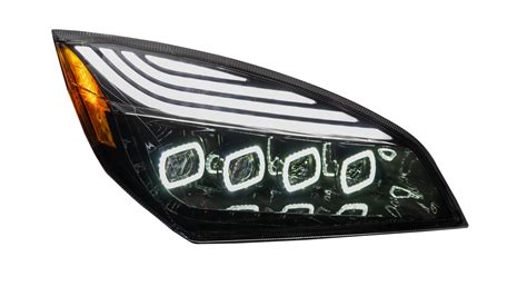 Freightliner Cascadia 2018 Led Headlight Black Passenger Bud And