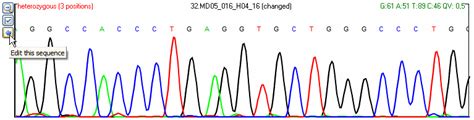 Electropherogram Options