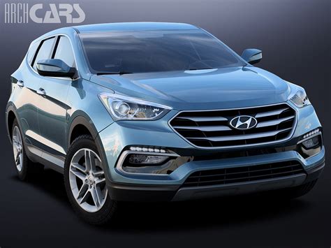 Hyundai Santa Fe Model Turbosquid 1209837