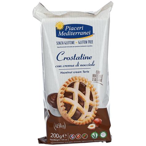 Piaceri Mediterranei Crostatine Alla Crema Di Nocciole 4x50 G Redcare