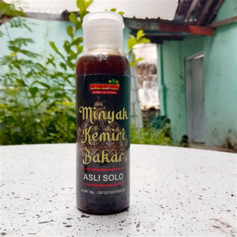 Jual Minyak Kemiri Bakar Asli Solo Ml Shopee Indonesia