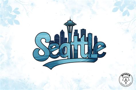 seattle clipart png graphic  mfreem creative fabrica
