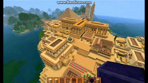 Minecraft Ancient Egyptian City Youtube