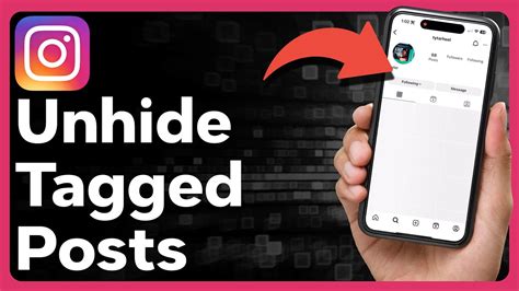 How To Unhide Tagged Posts On Instagram Youtube