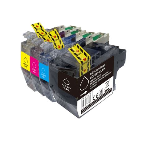 NB LC3319XLBKCMY Brother LC3319XL Compatible High Yield Ink Cartridge