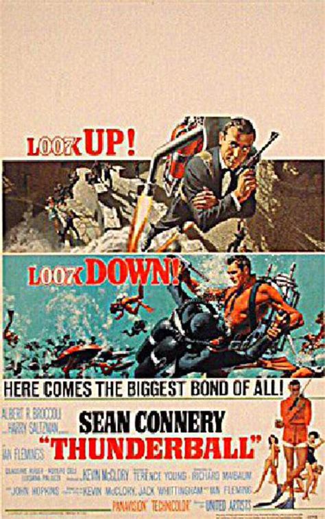 Thunderball Original 1965 U.S. Window Card Movie Poster - Posteritati ...